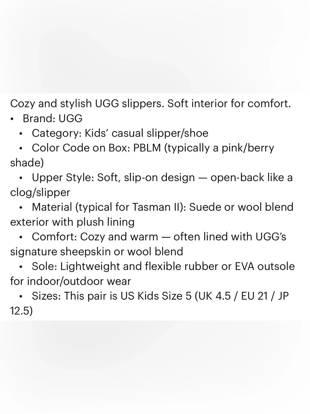 ▪️UGG Vibrant TASMAN 11 Slip Ons